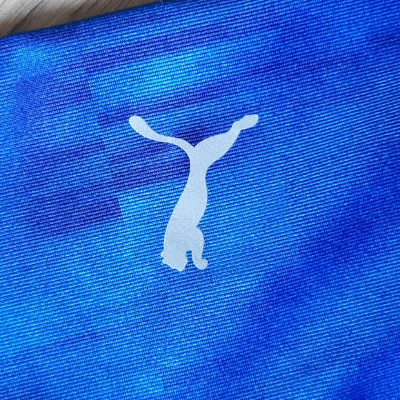 NWT Blue Puma 3/4 Leggings - Picture 5 of 6